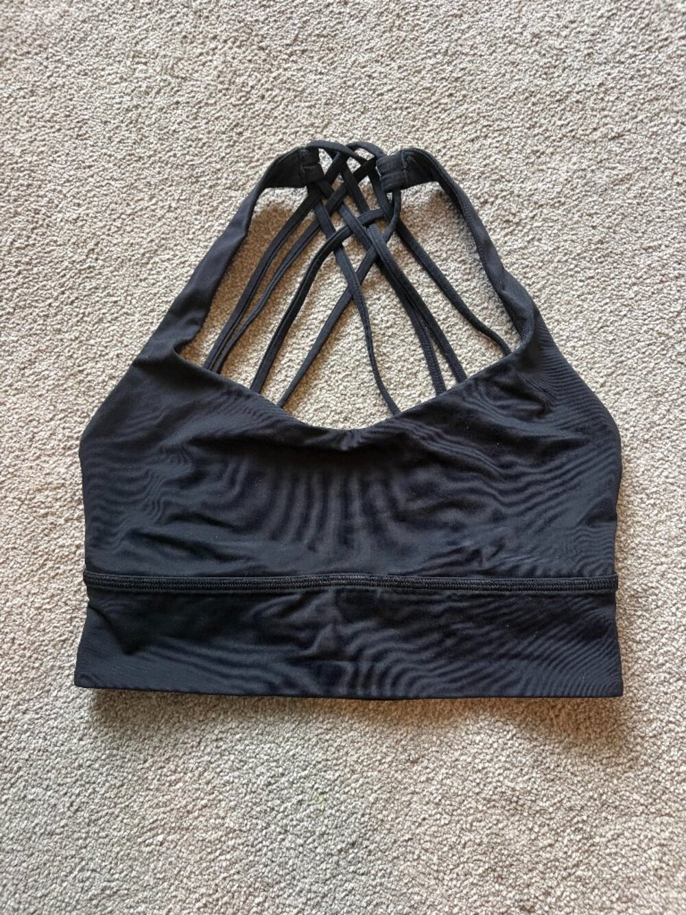 Lululemon Free to Be Wild Long Line - Black - 6